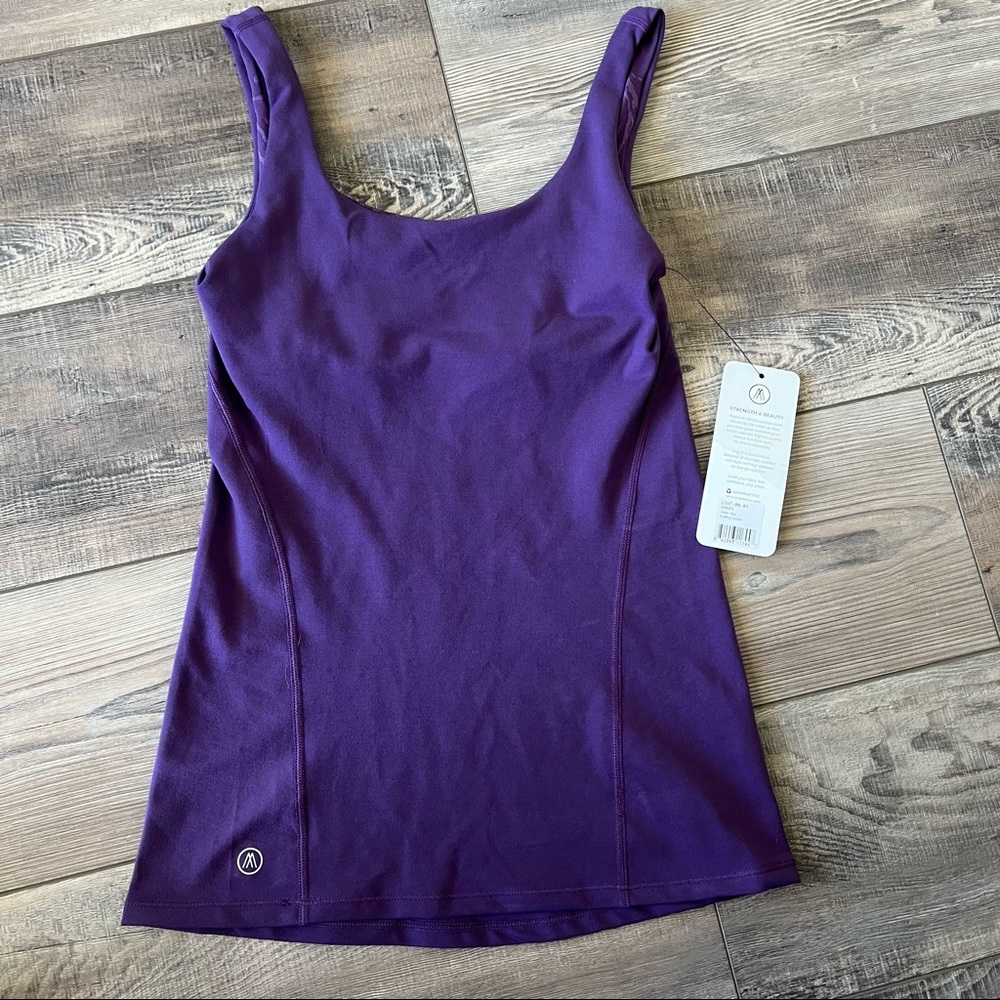 Amari Torry Tank Purple Indigo XS NWT